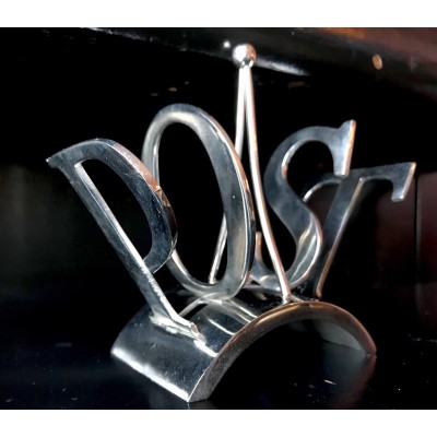 Metal POST Mail Letter Holder Made in LONDON England UK Culinary Concepts   223103254332